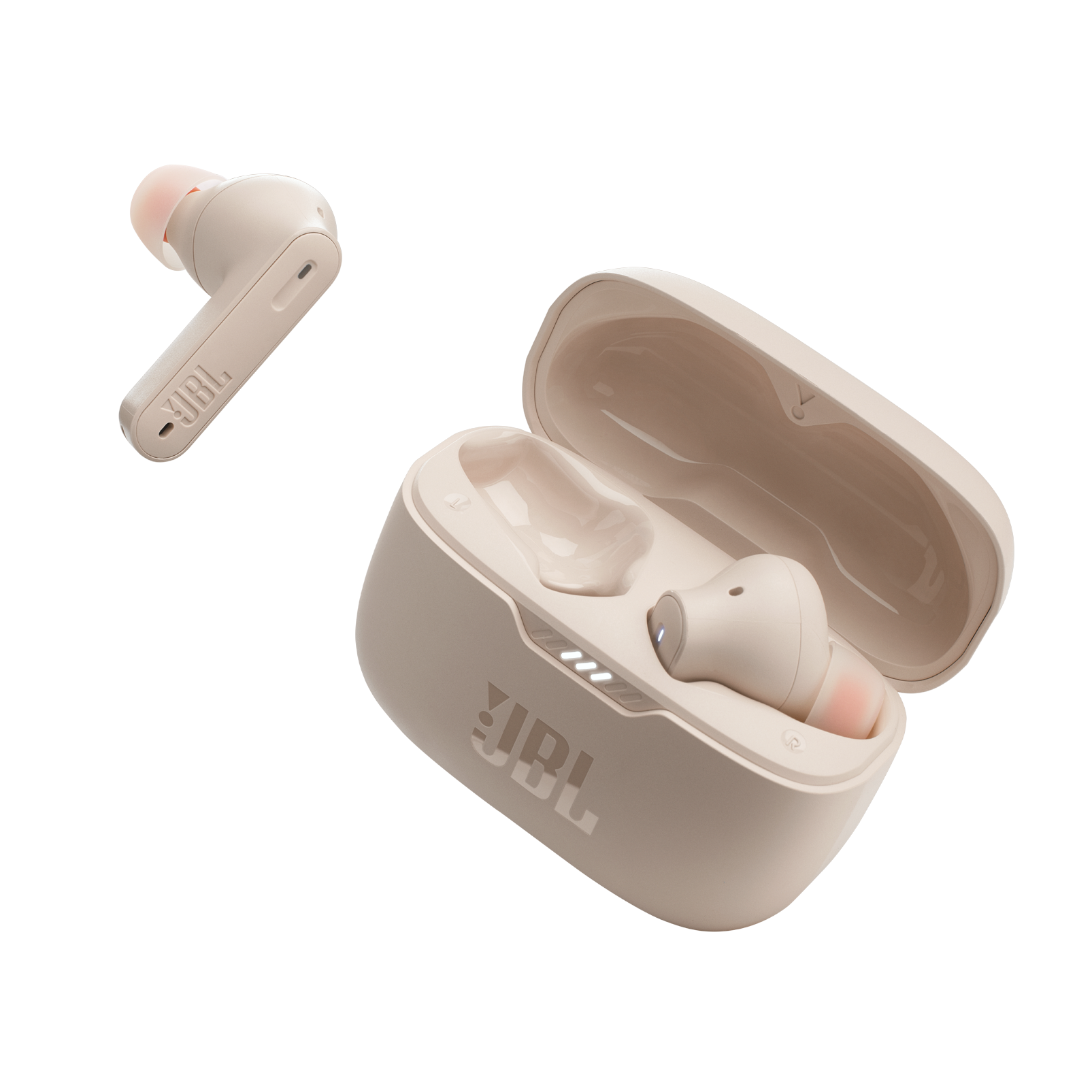 JBL Tune 230NC TWS - Sand - True wireless noise cancelling earbuds - Detailshot 5